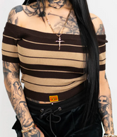 FB County (Off The Shoulder) Crop Top